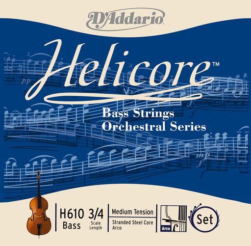 D'Addario Helicore Bass Strings Set - Orchestral