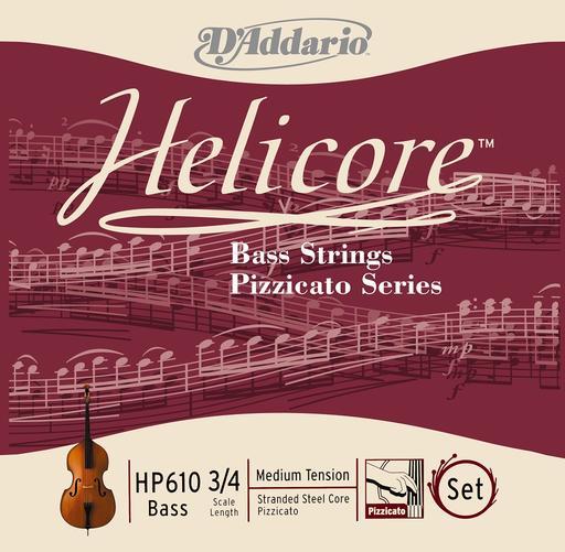 D'Addario Helicore Bass Strings Set - Pizzicato